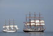 Rostock: 20. Hanse Sail